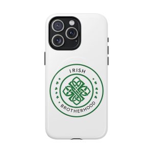 Irish Brotherhood Tough Magnetic Phone Cases, Sturdy Phone Cover, Gift for Irish Celebrations, St. Patrick's Day, Celtic Design